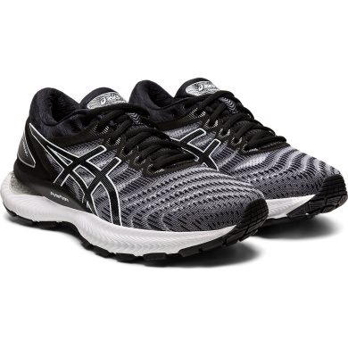 Asics Laufschuhe Gel Nimbus 22 (Dämpfung) weiss/schwarz Damen